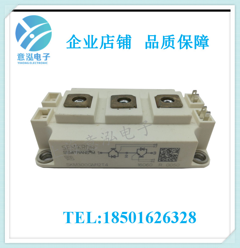 德國(guó)西門(mén)康（Semikron）SKM300GM12T4 全新 兩個(gè)IGBT集電極相連、庫(kù)存直銷(xiāo)